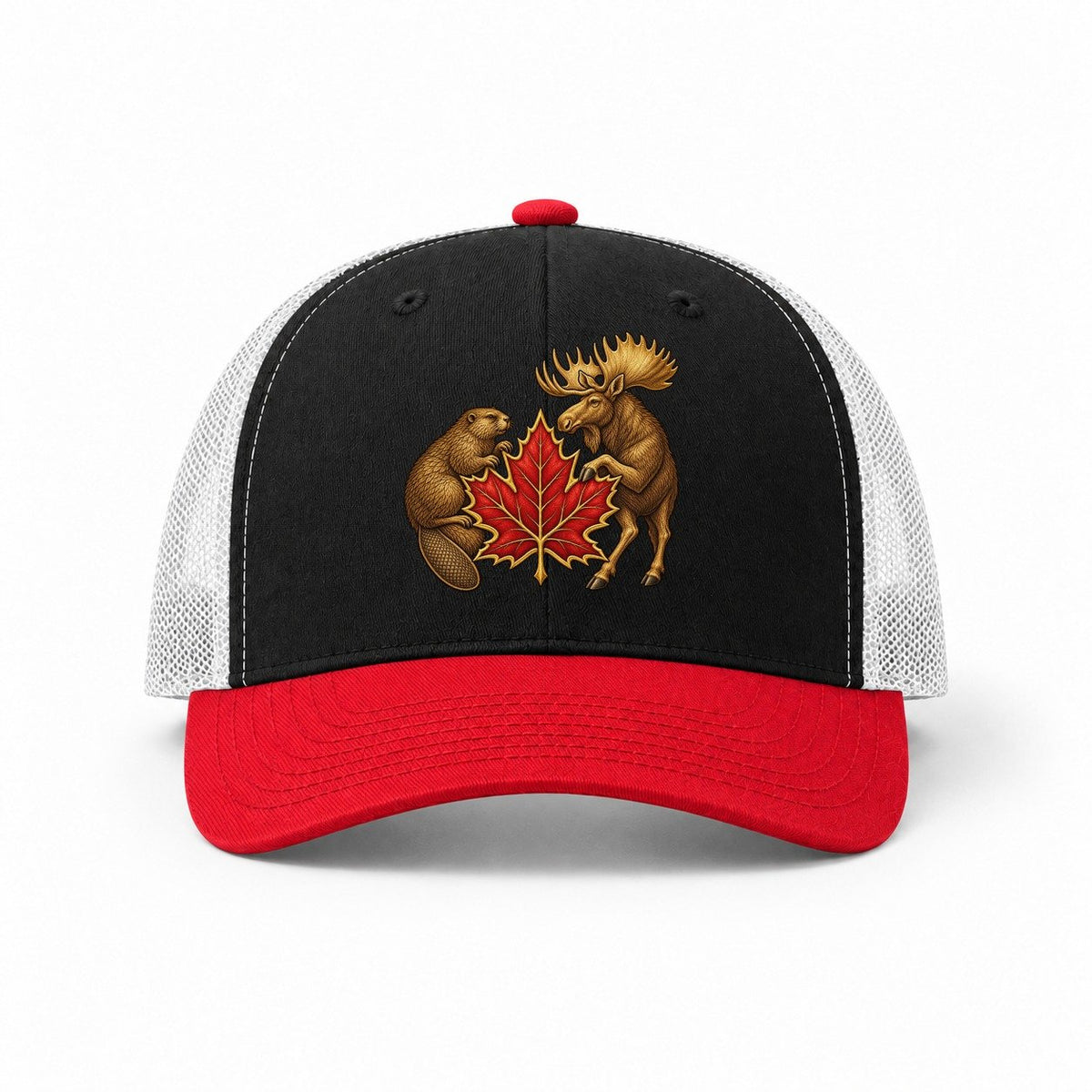 Black-Red-White — front view