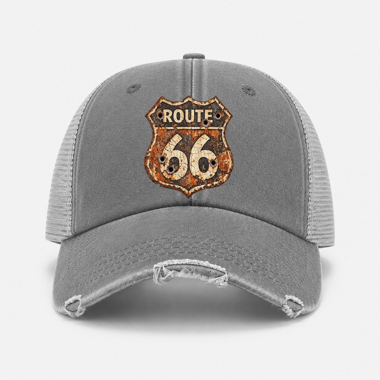 Grey — front view