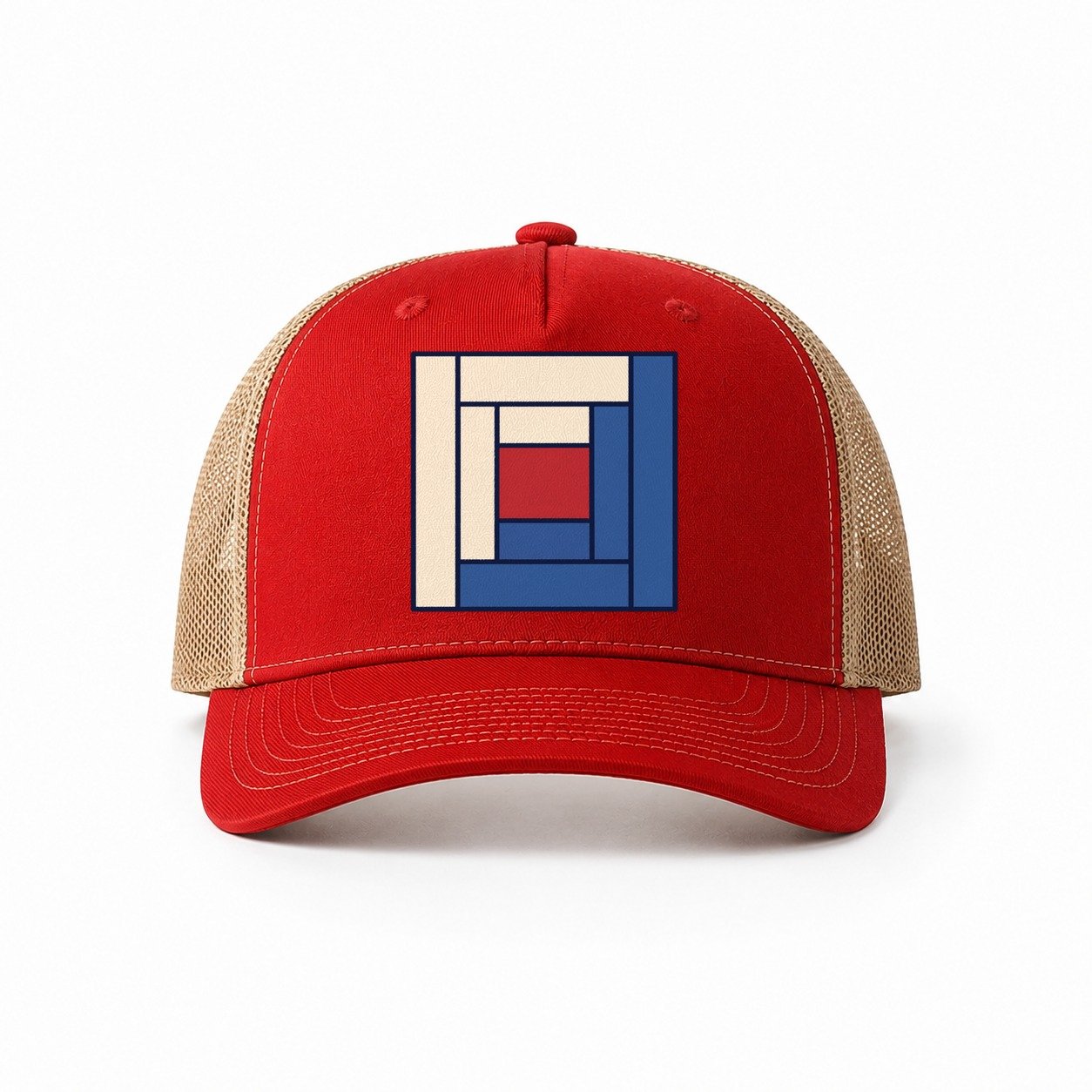 Red-Khaki — front view