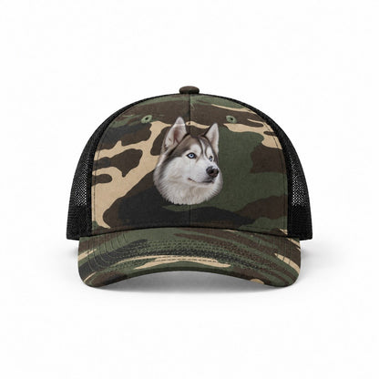 Woodland Camo-Black — front view