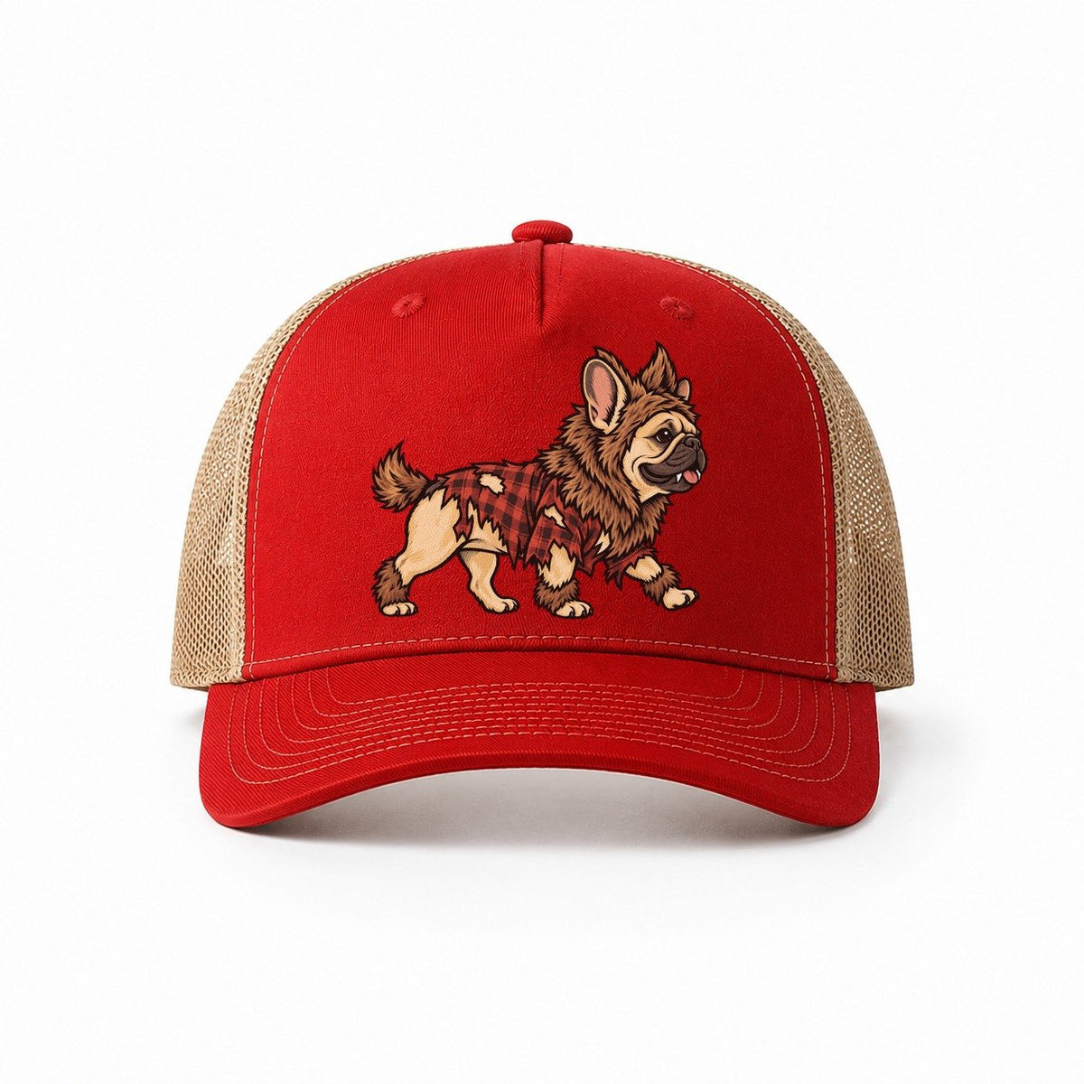 Red-Khaki — front view