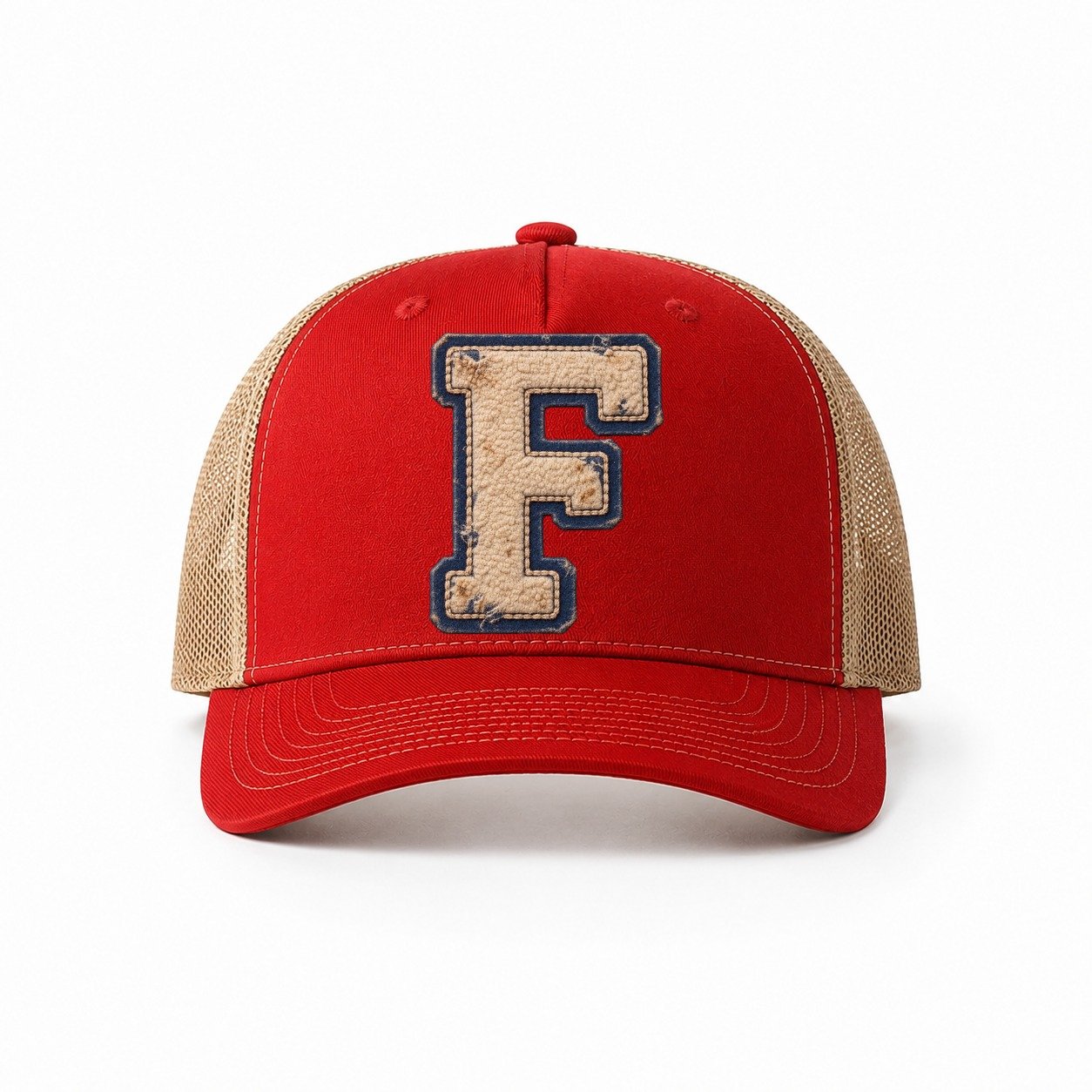 Red-Khaki — front view
