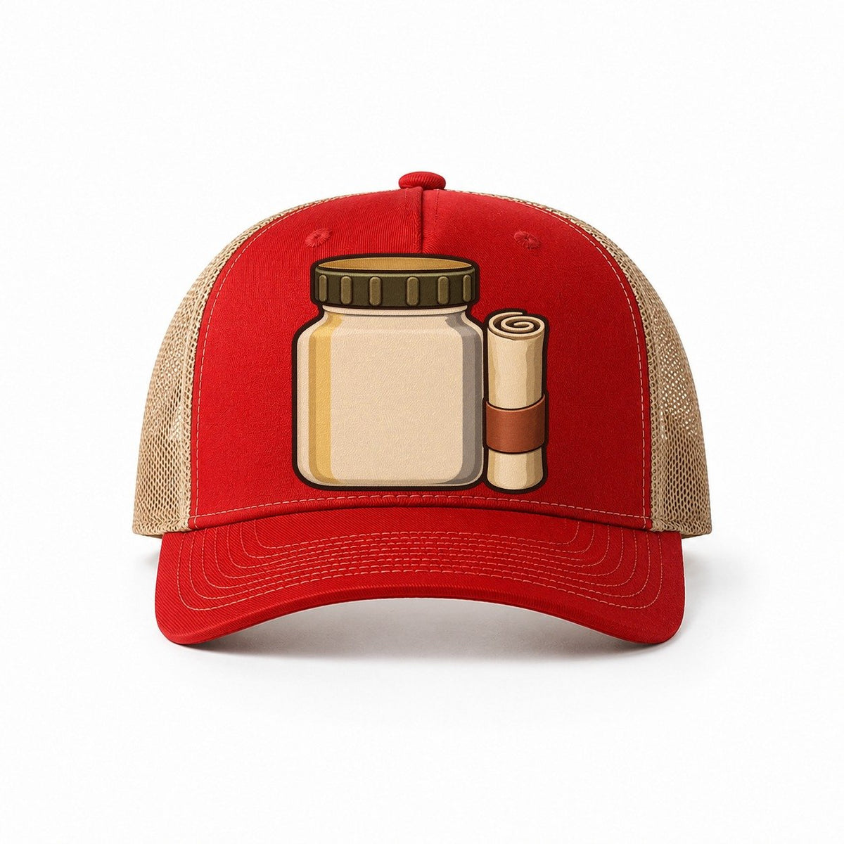 Red-Khaki — front view