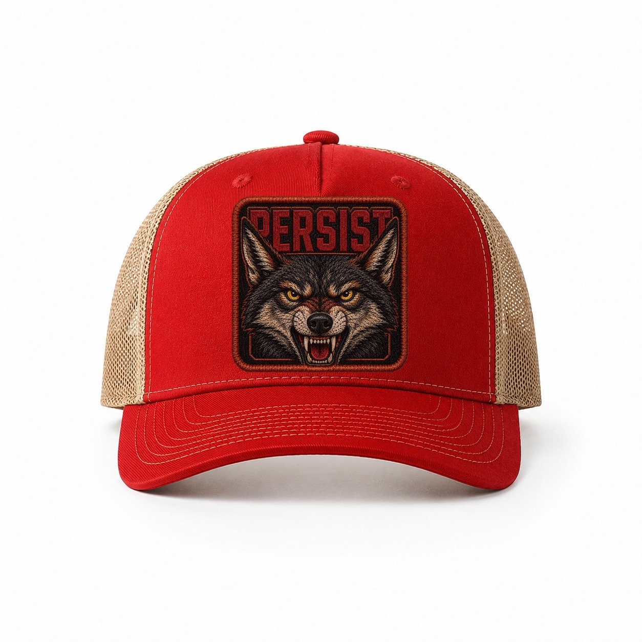 Red-Khaki — front view