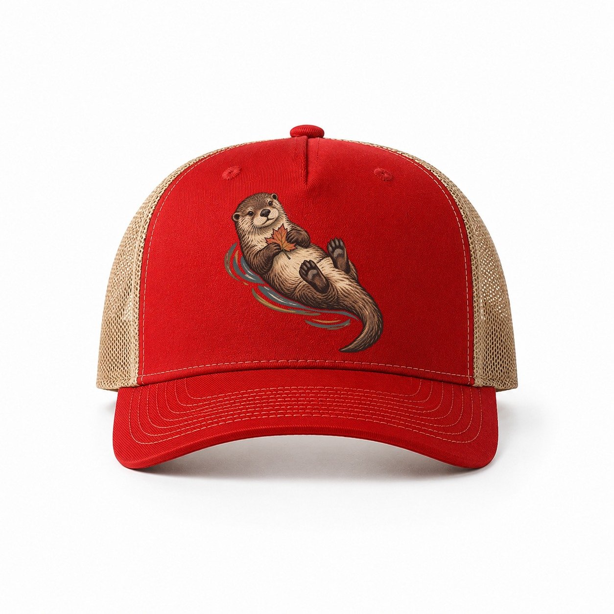 Red-Khaki — front view