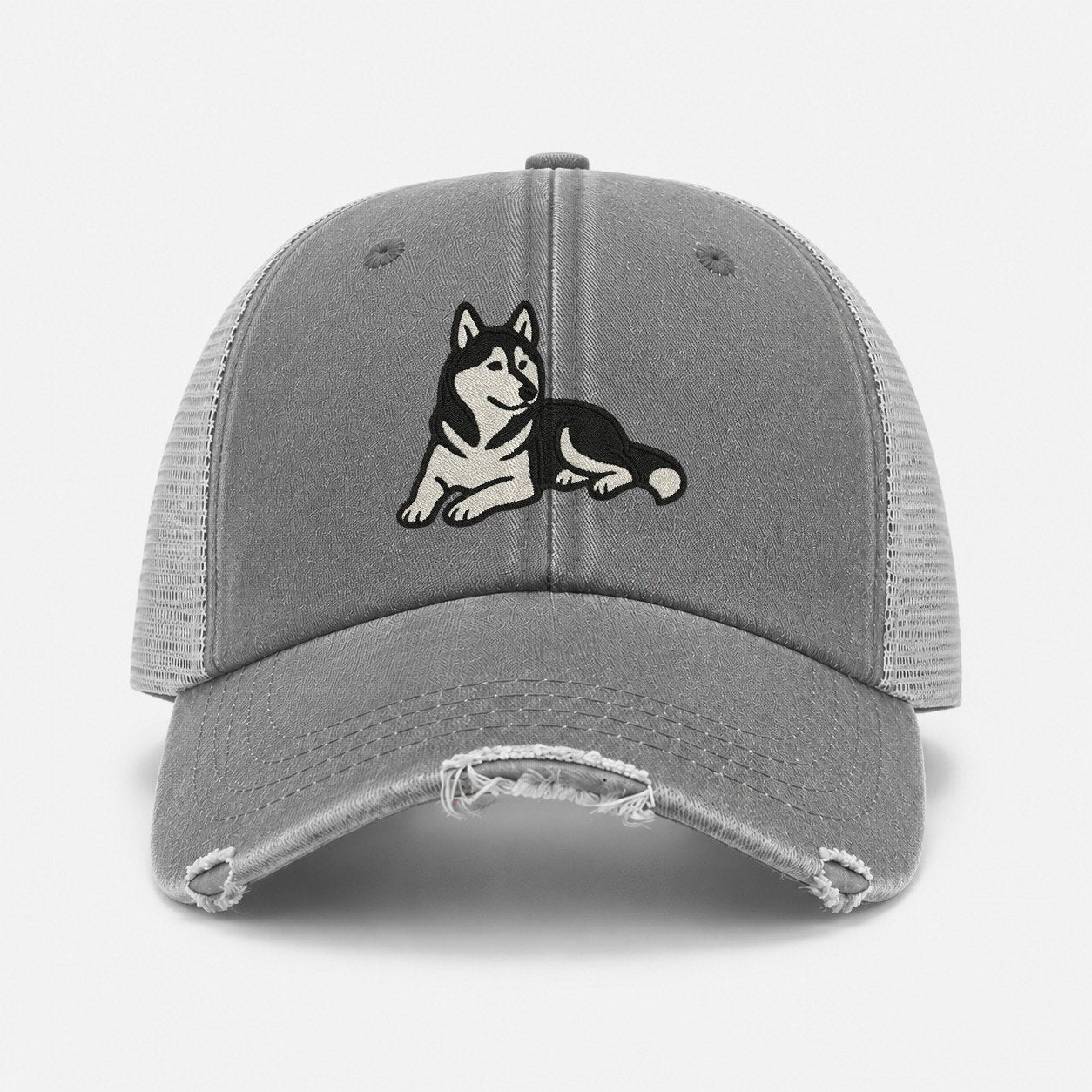 Grey — front view