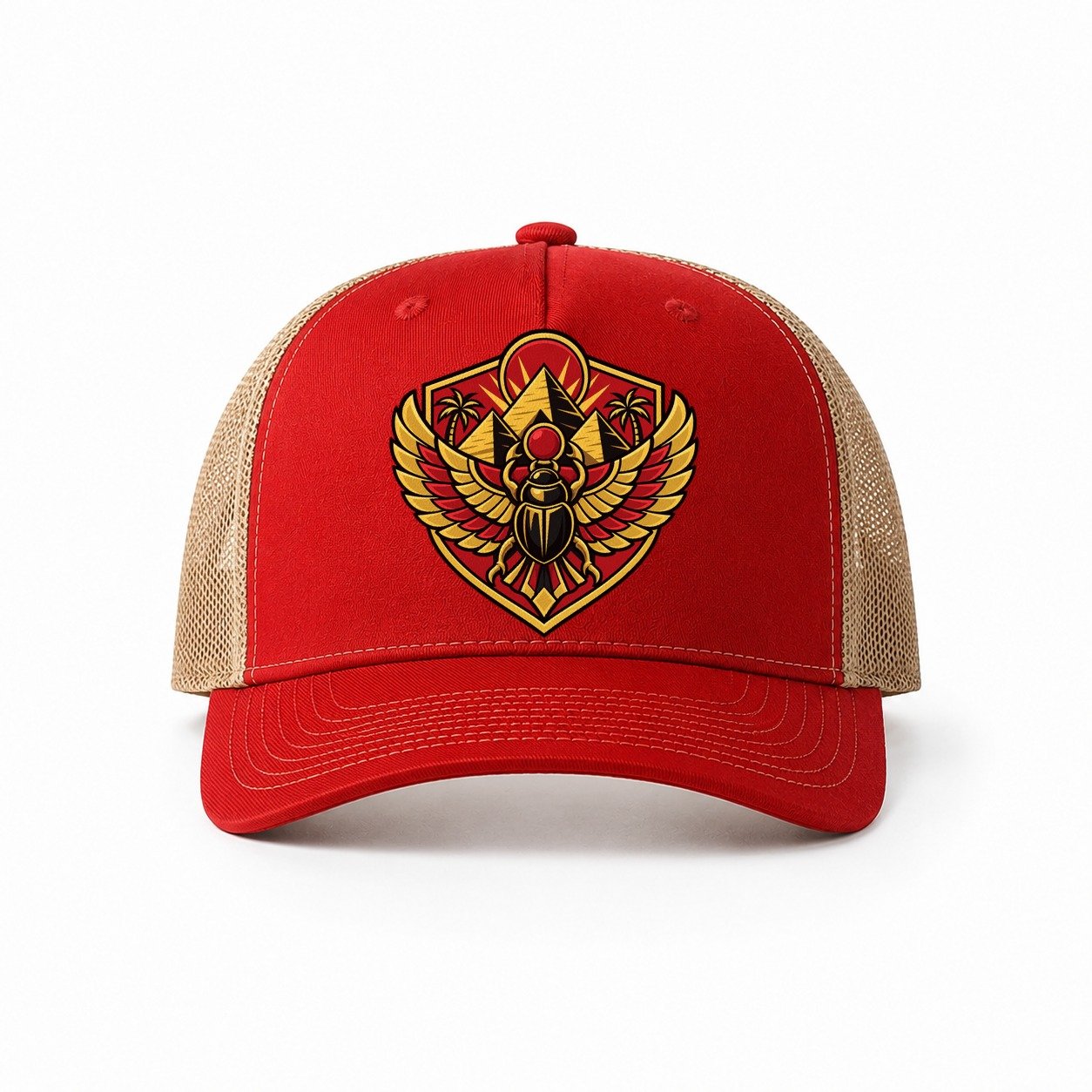Red-Khaki — front view