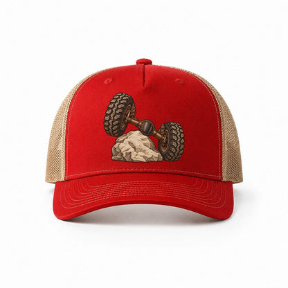 Red-Khaki — front view