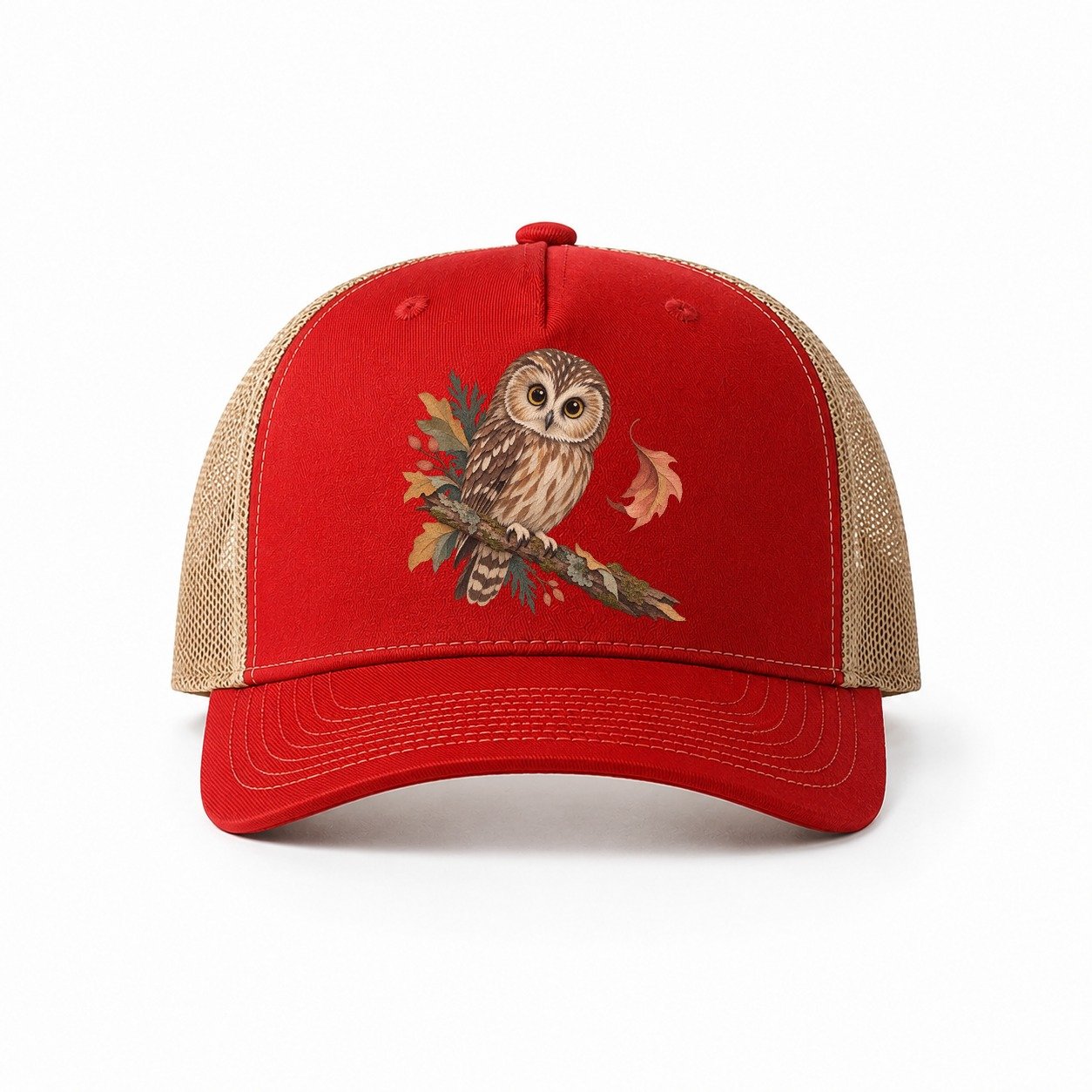 Red-Khaki — front view