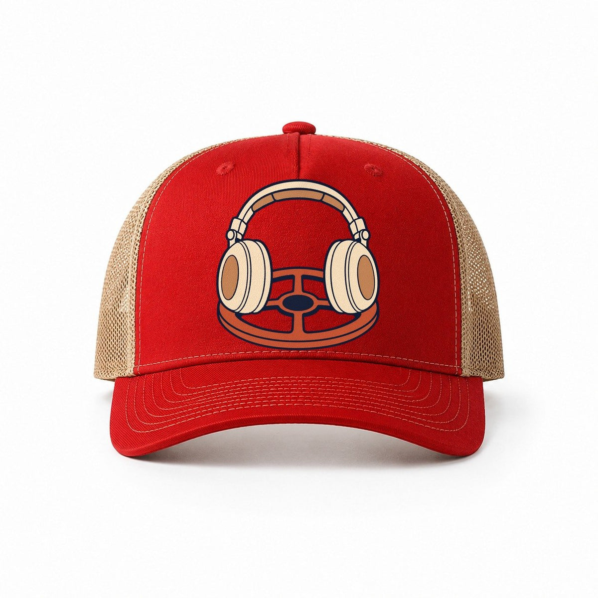 Red-Khaki — front view