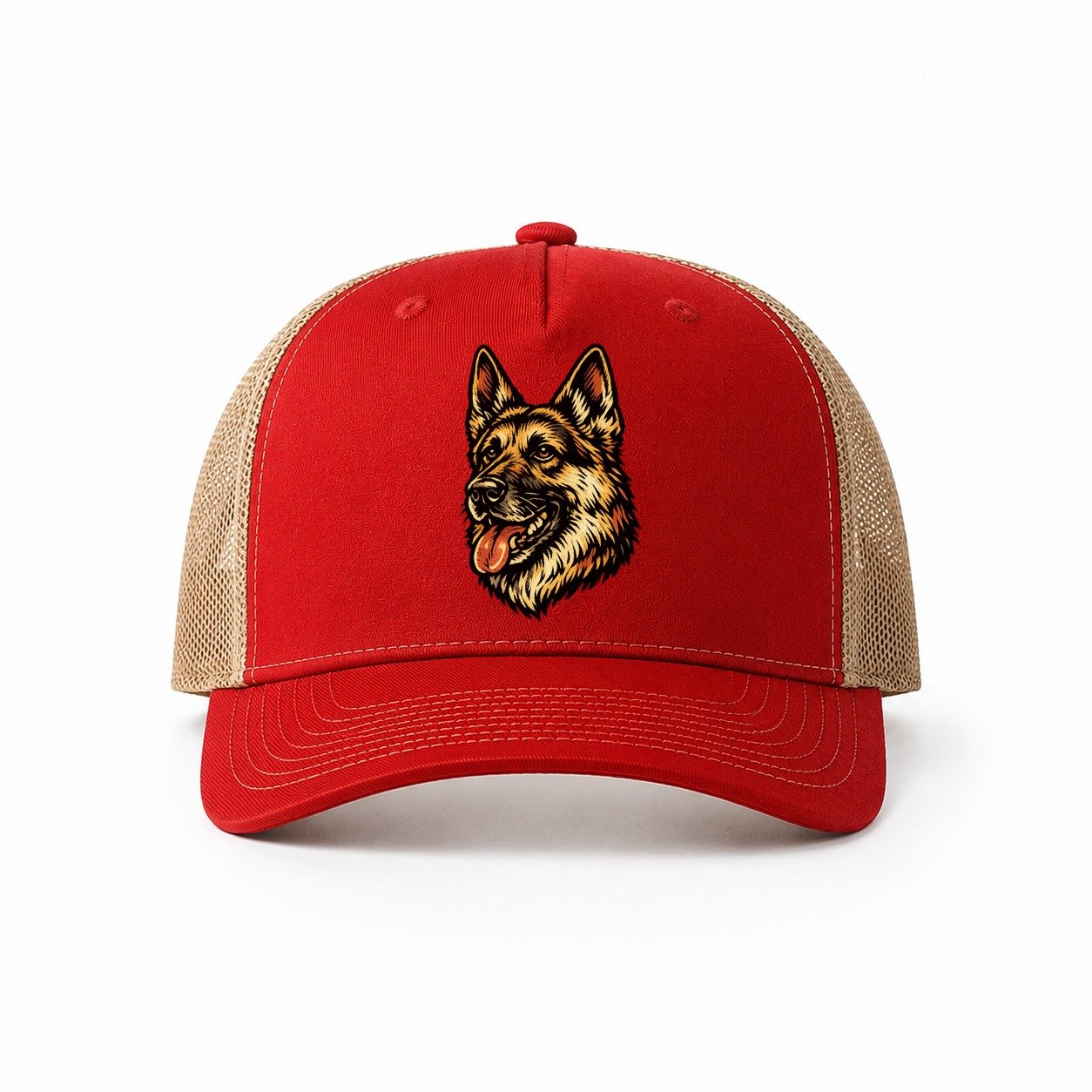 Red-Khaki — front view