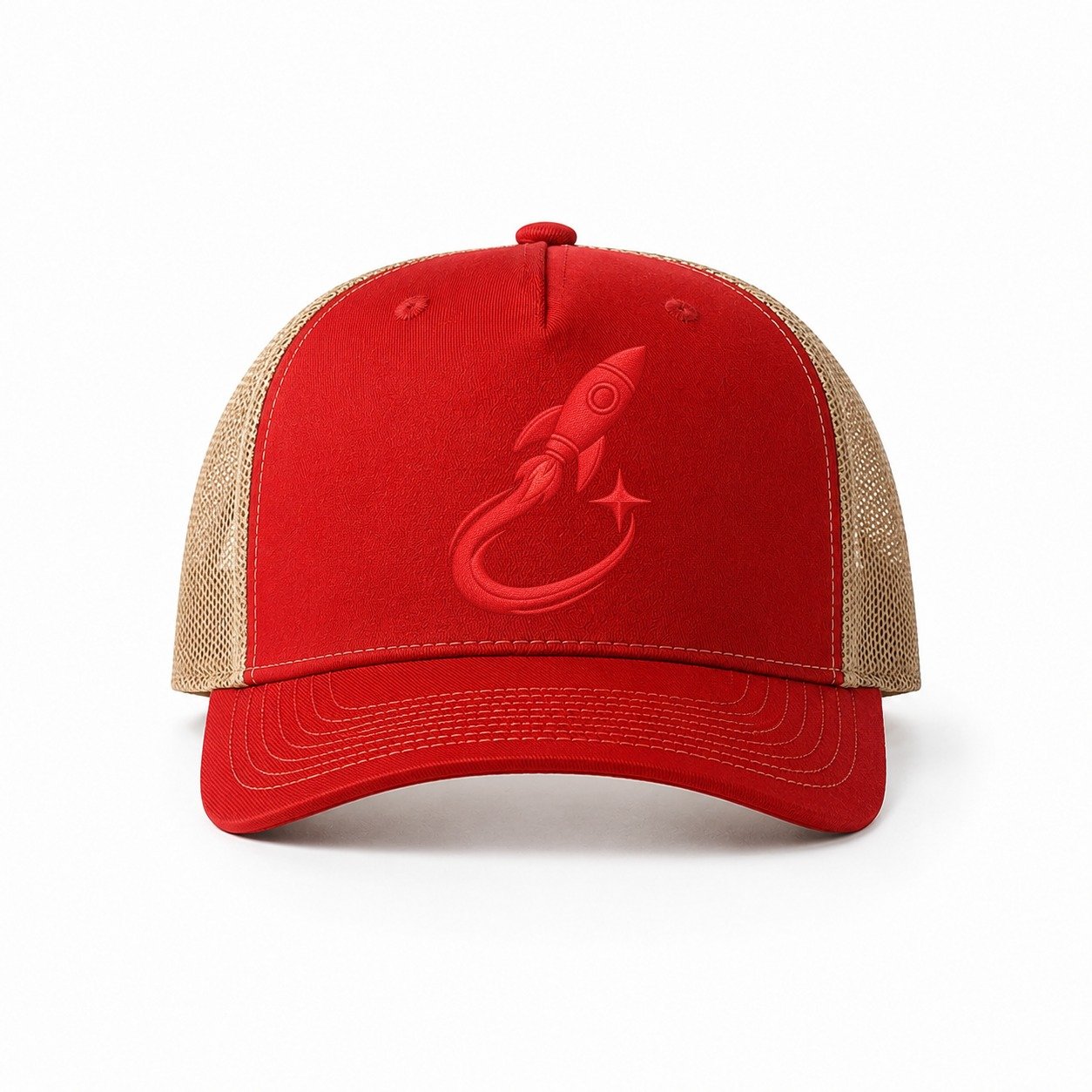 Red-Khaki — front view