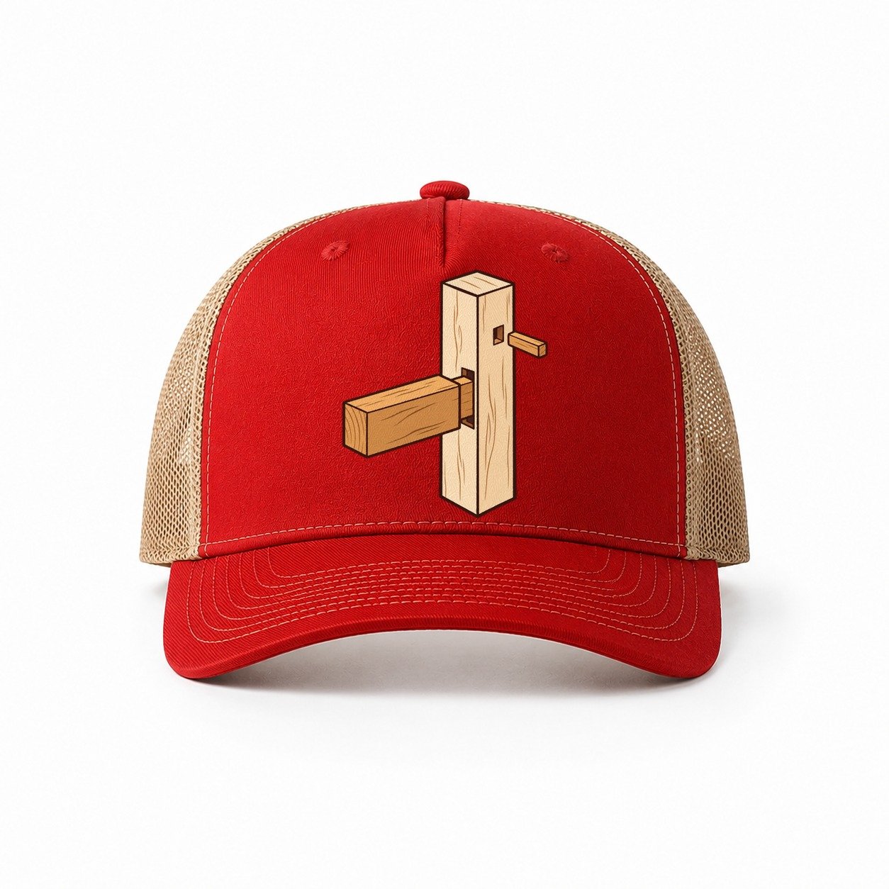 Red-Khaki — front view