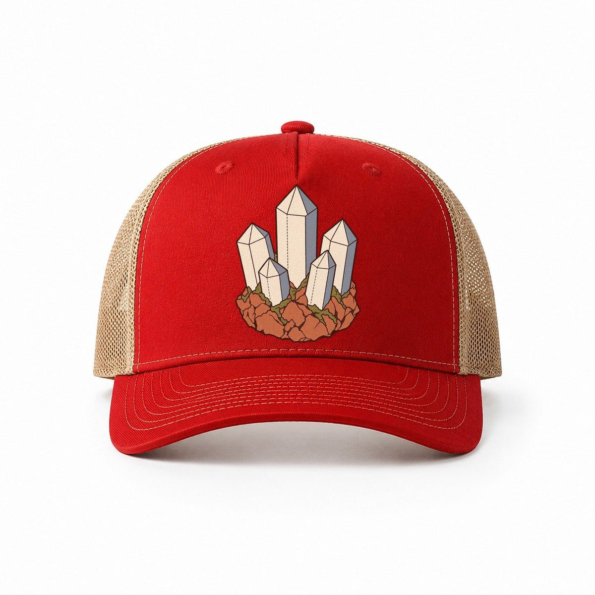 Red-Khaki — front view