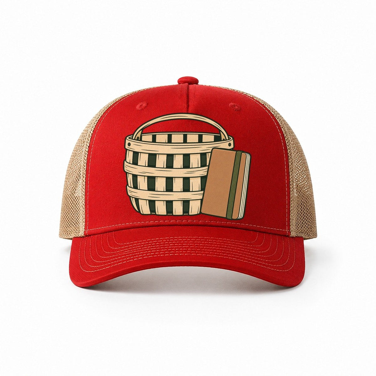Red-Khaki — front view