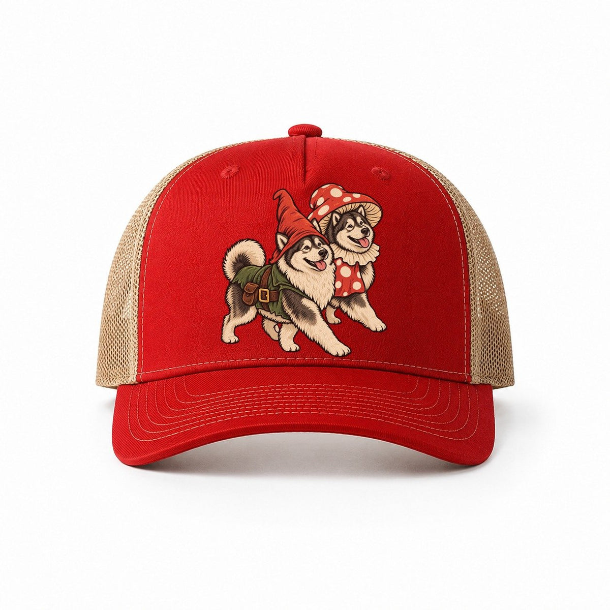 Red-Khaki — front view