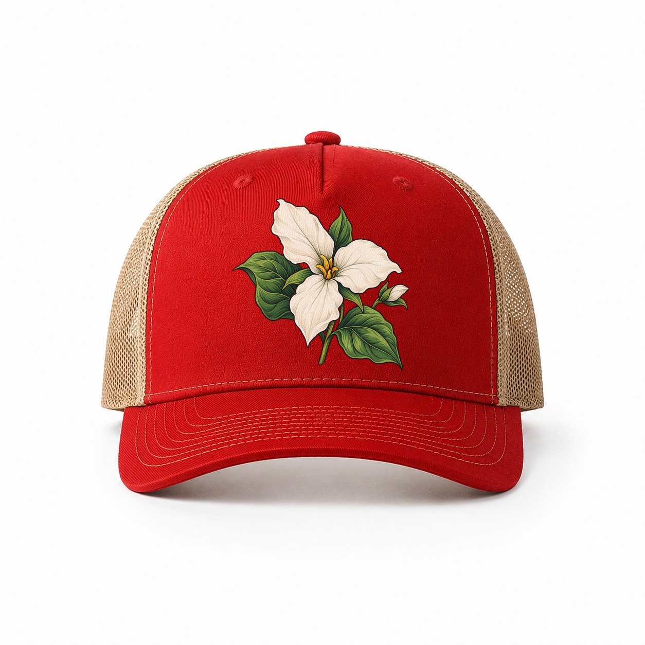 Red-Khaki — front view