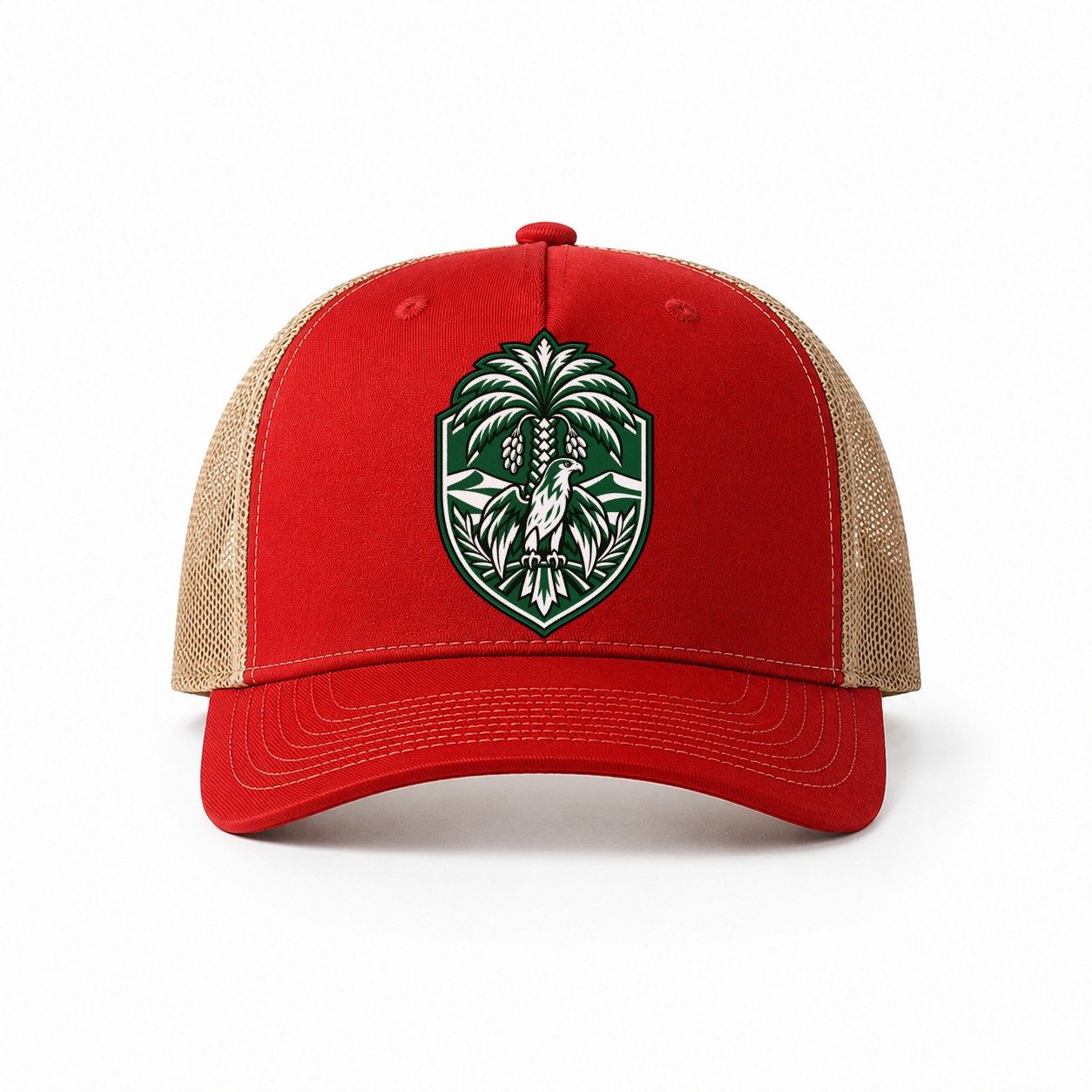 Red-Khaki — front view
