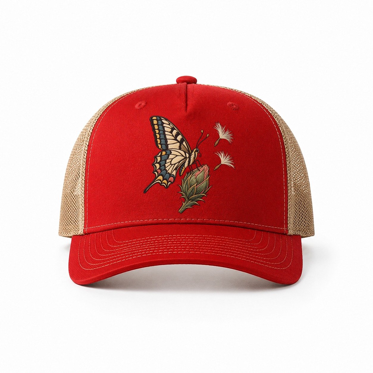 Red-Khaki — front view