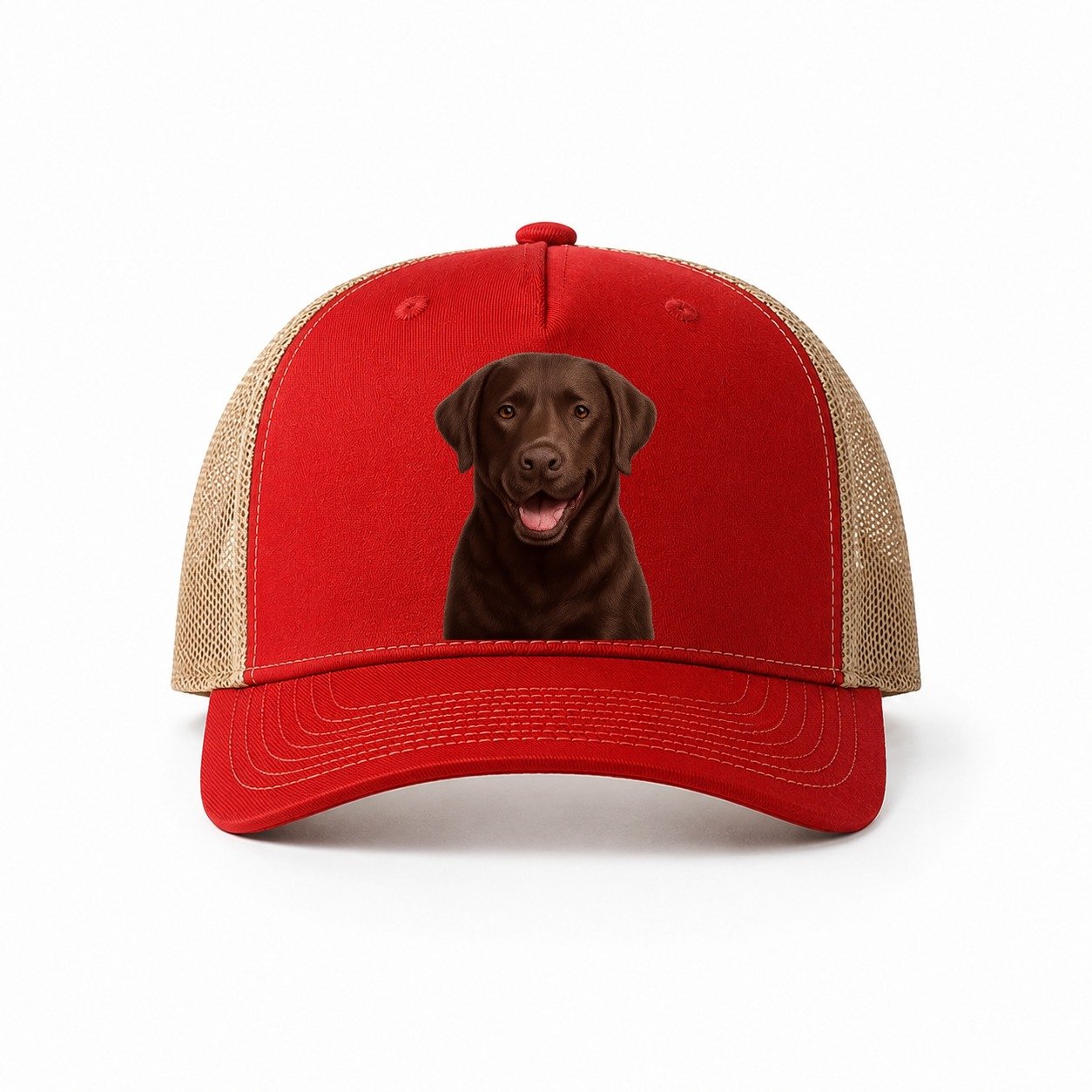 Red-Khaki — front view