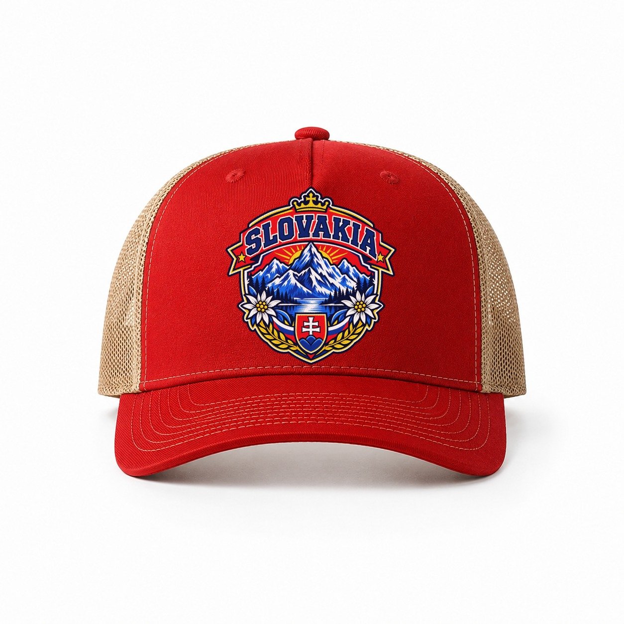 Red-Khaki — front view