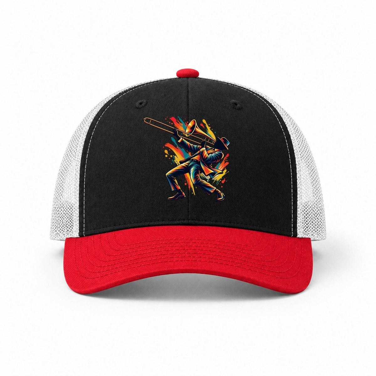 Black-Red-White — front view