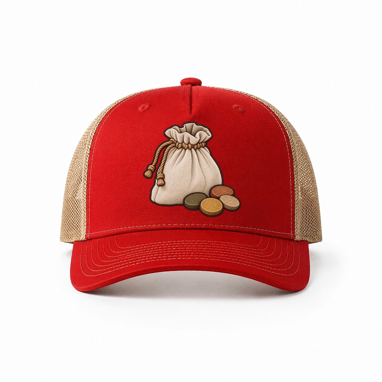 Red-Khaki — front view