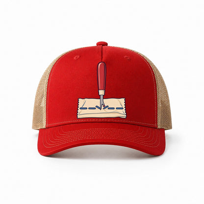 Red-Khaki — front view