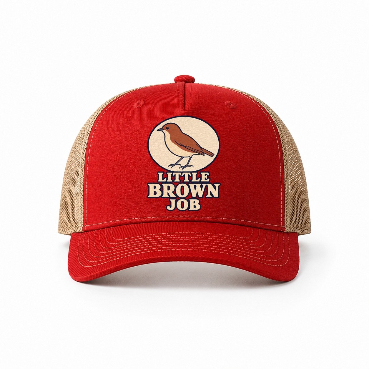 Red-Khaki — front view