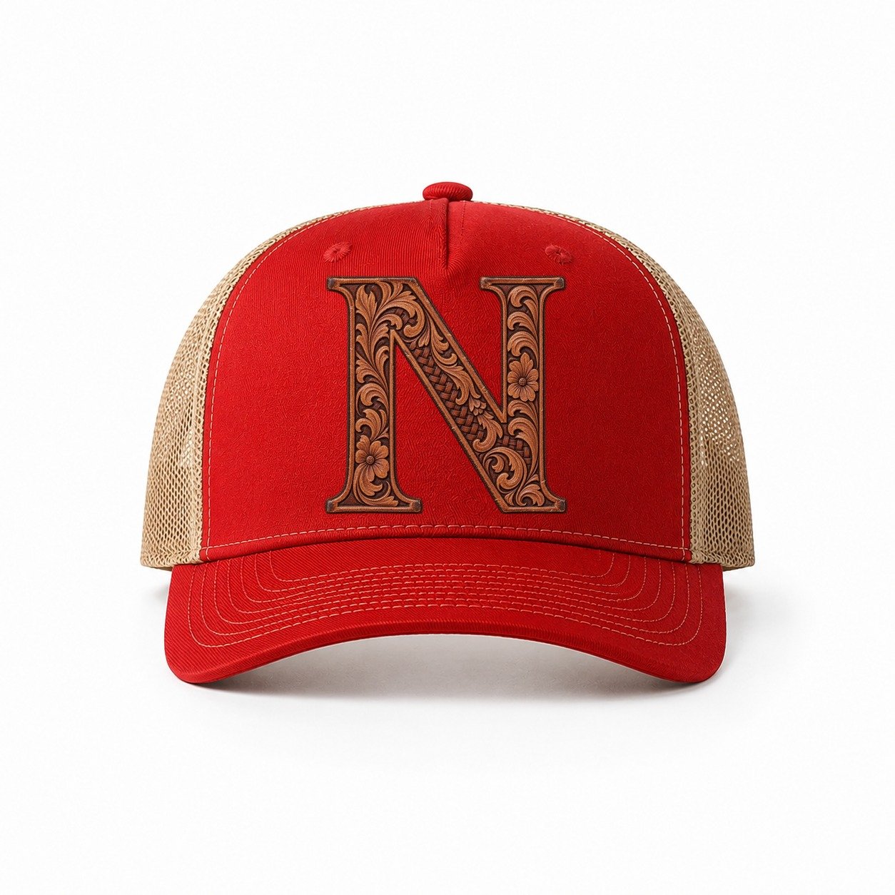 Red-Khaki — front view