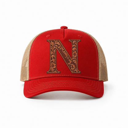Red-Khaki — front view