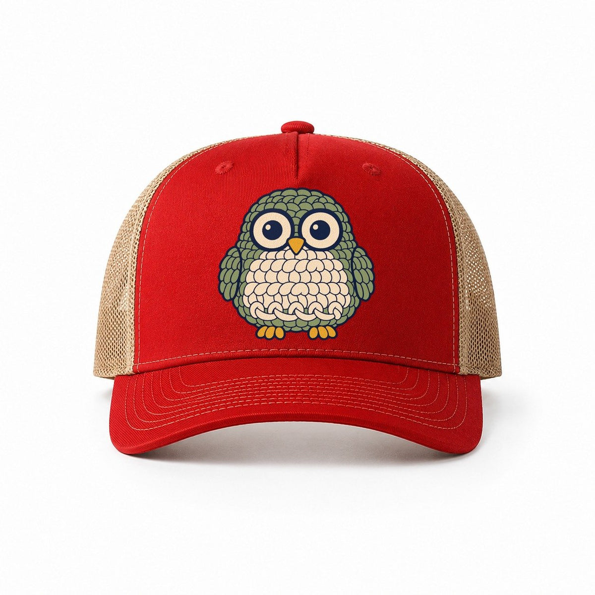Red-Khaki — front view