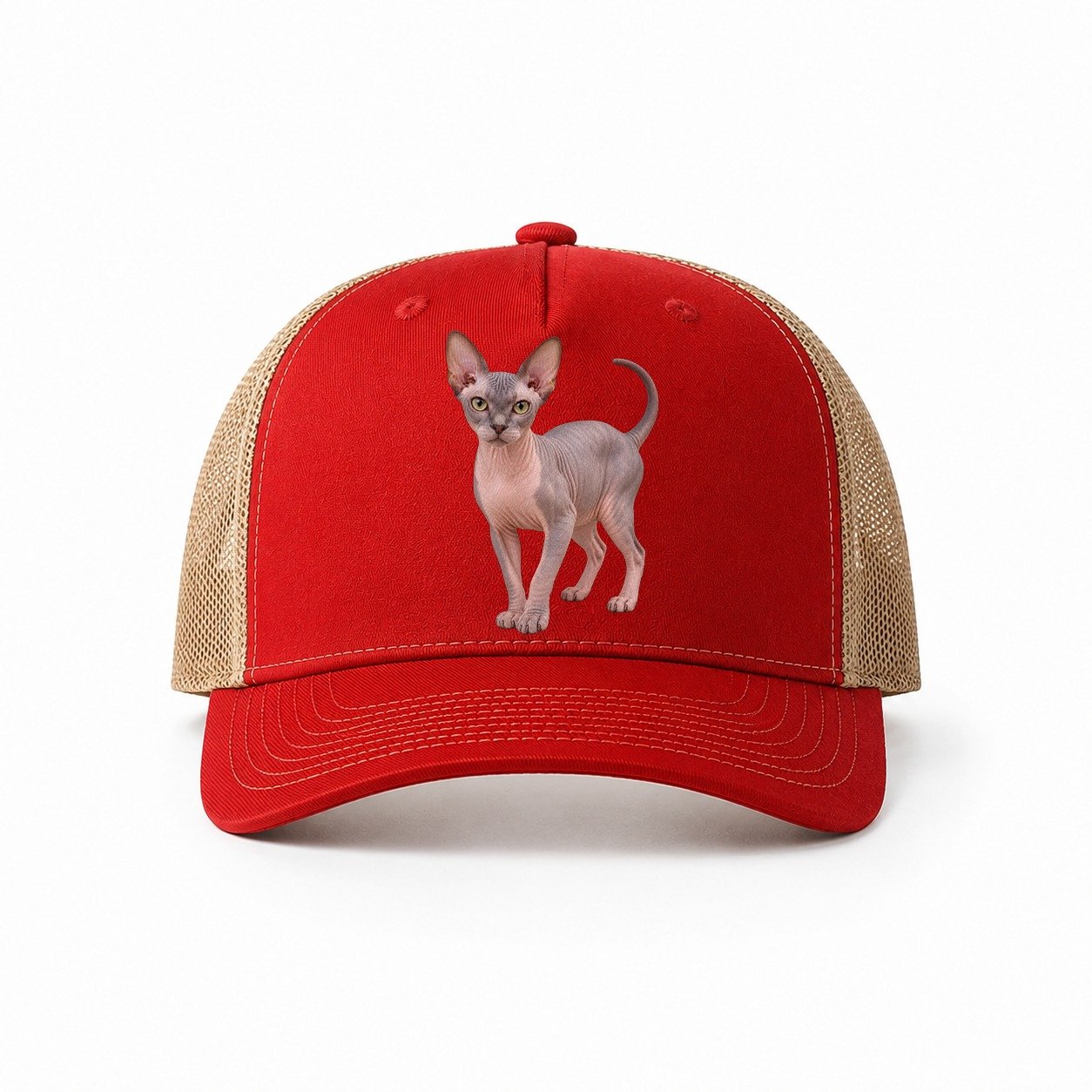 Red-Khaki — front view