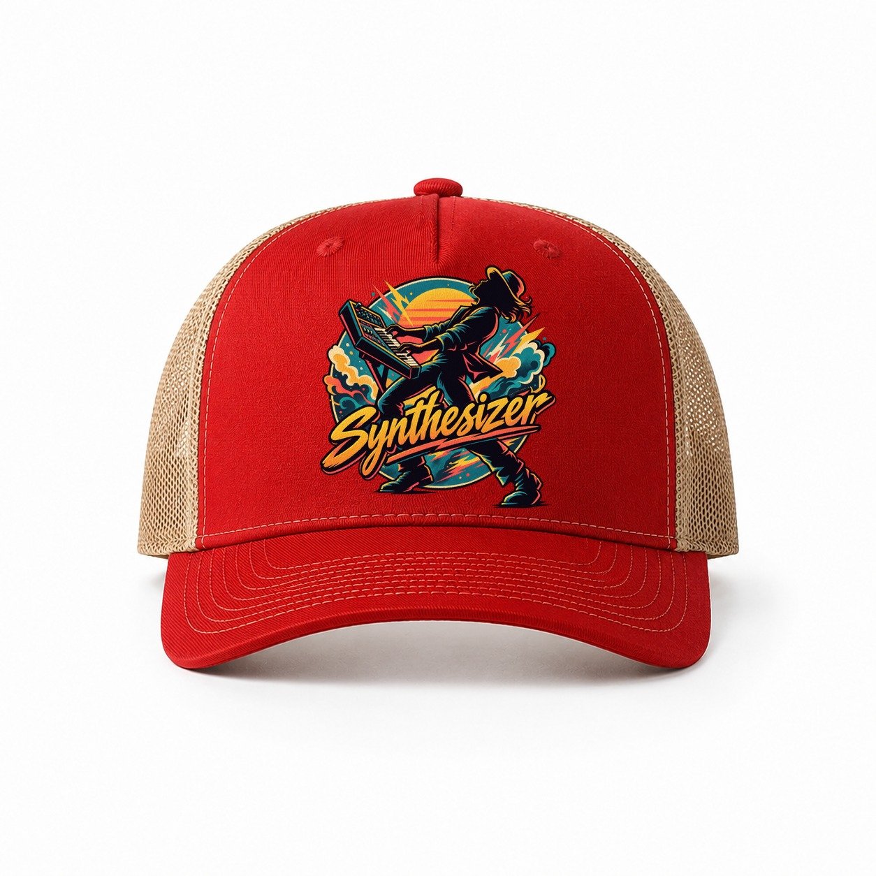 Red-Khaki — front view