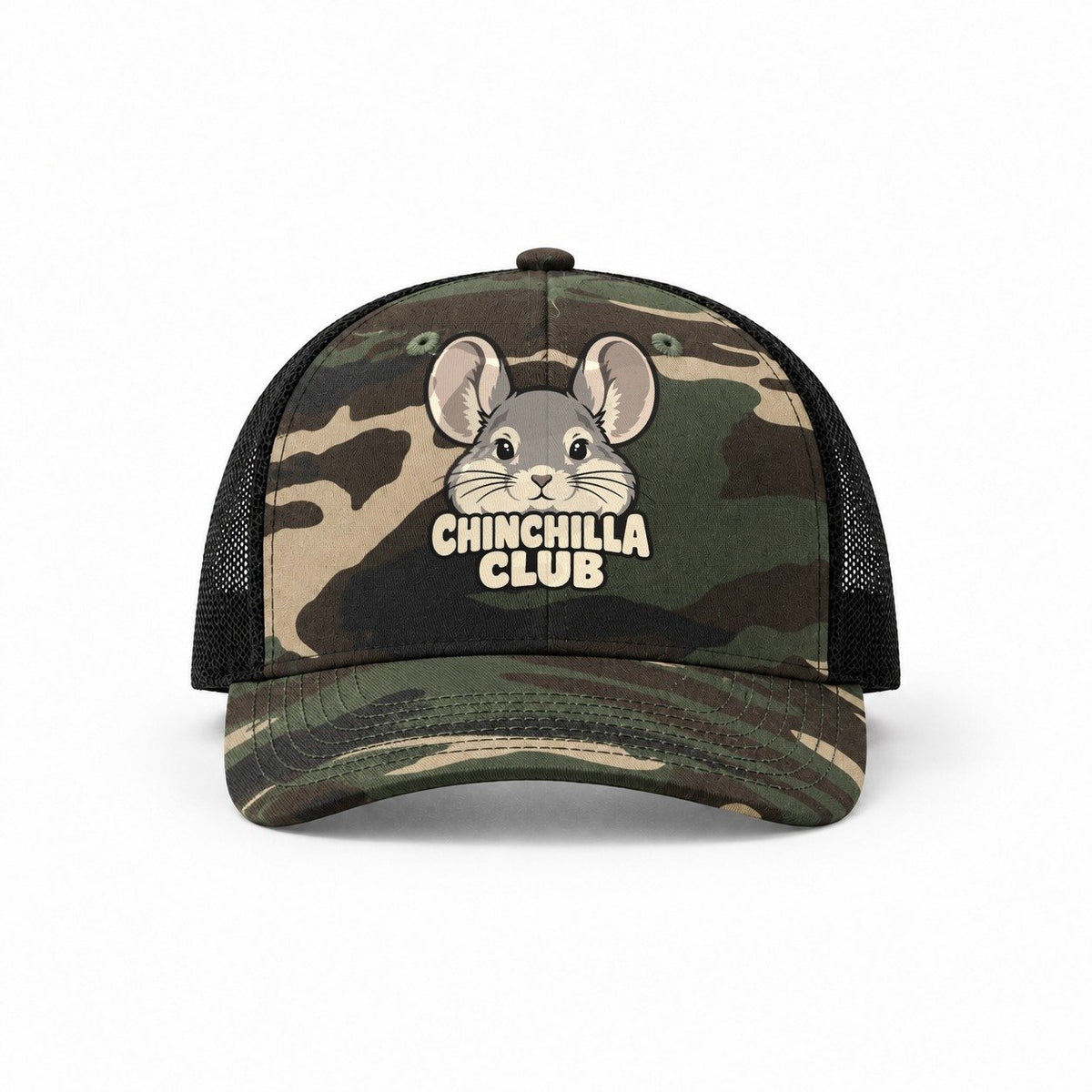 Woodland Camo-Black — front view