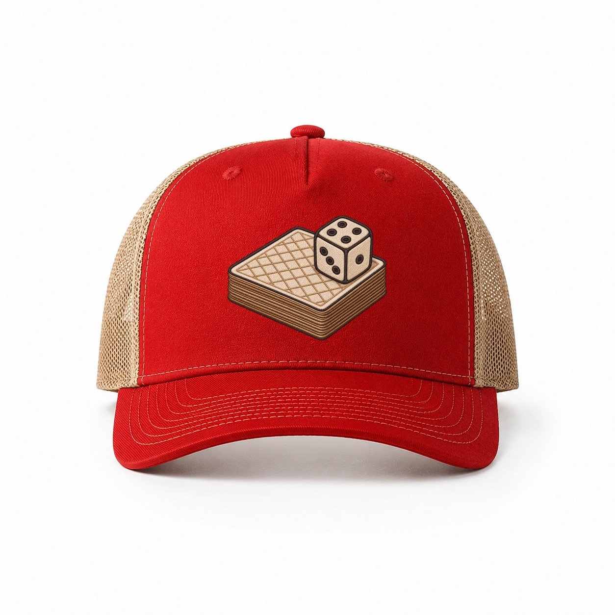 Red-Khaki — front view