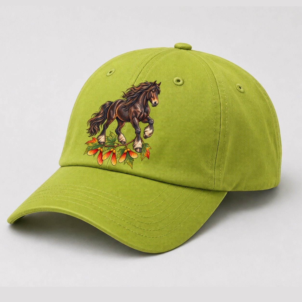 Fluorescent Green — angle view