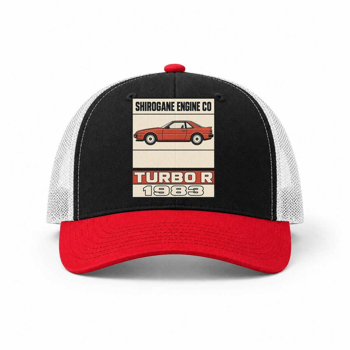 Black-Red-White — front view