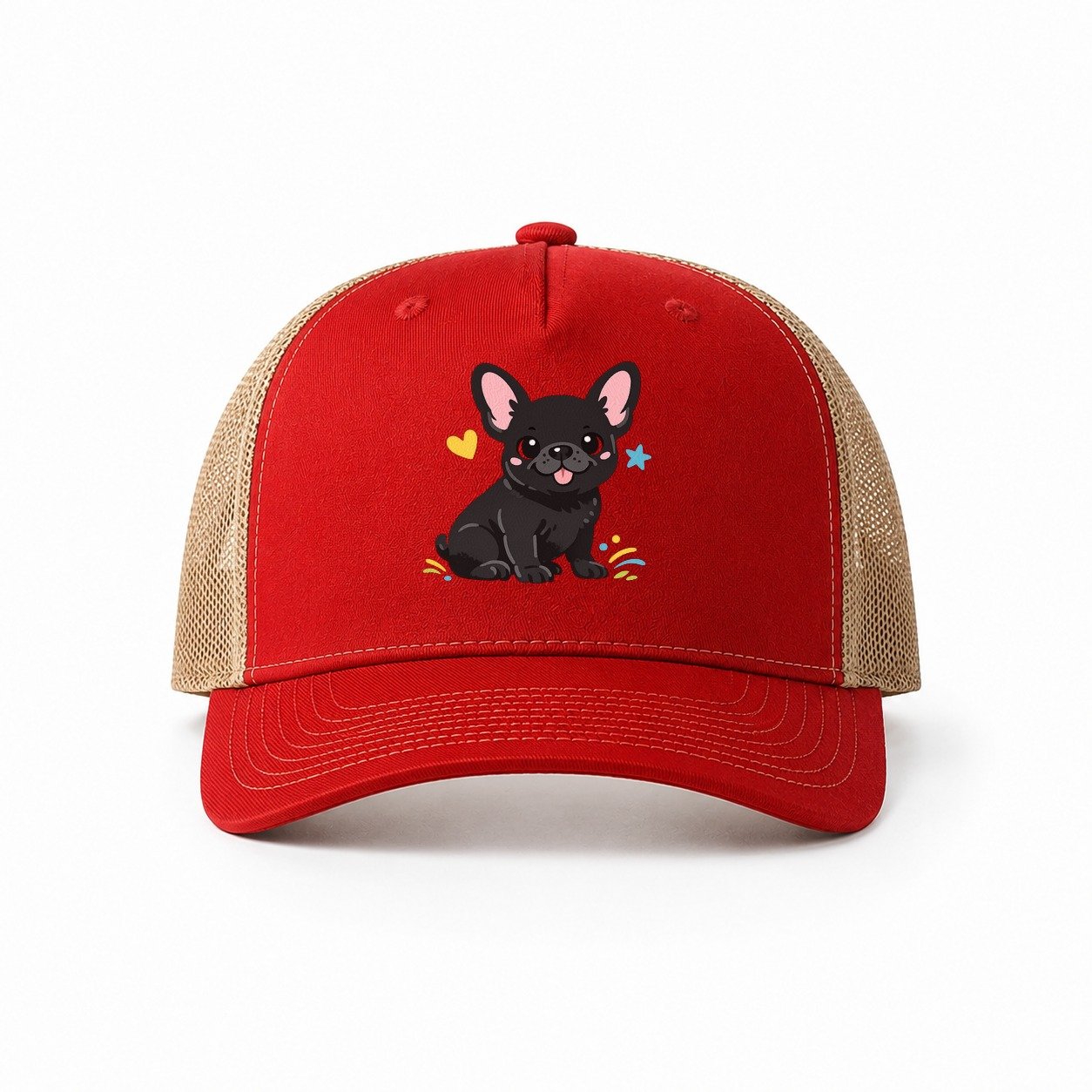 Red-Khaki — front view
