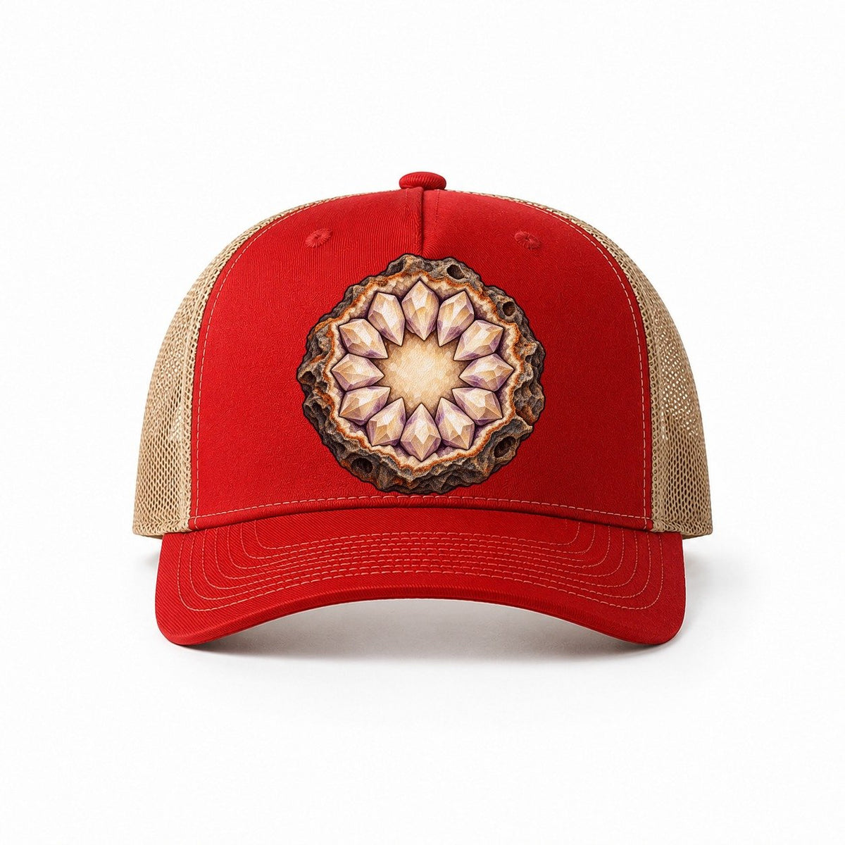 Red-Khaki — front view
