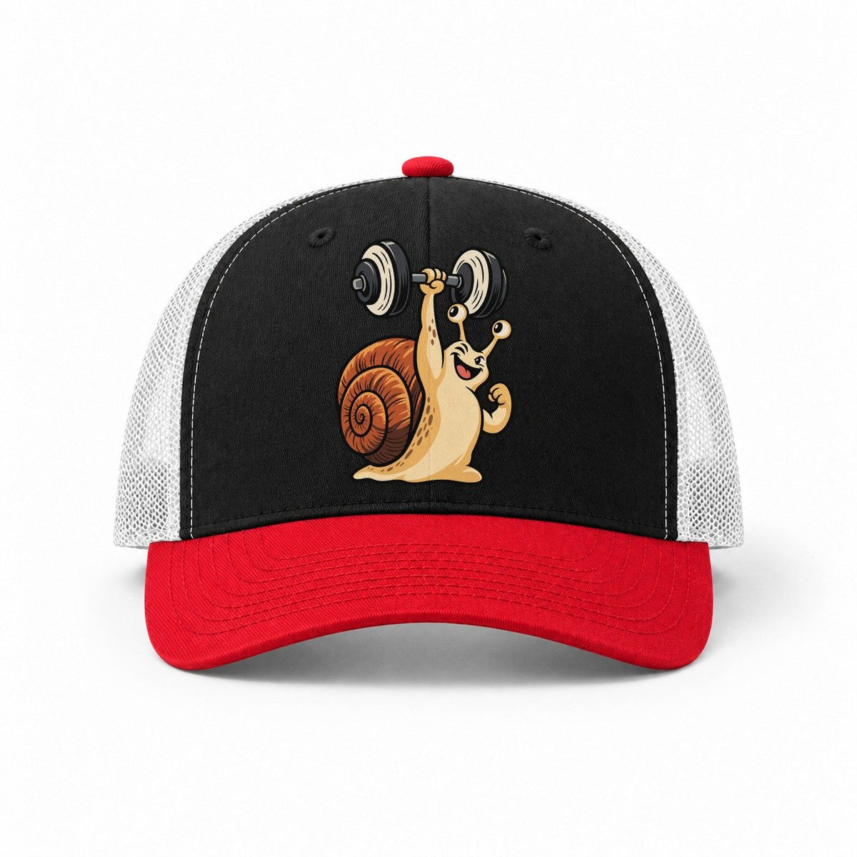 Black-Red-White — front view