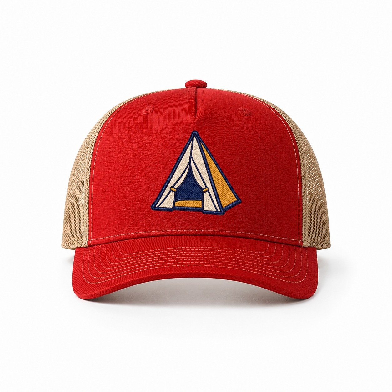 Red-Khaki — front view