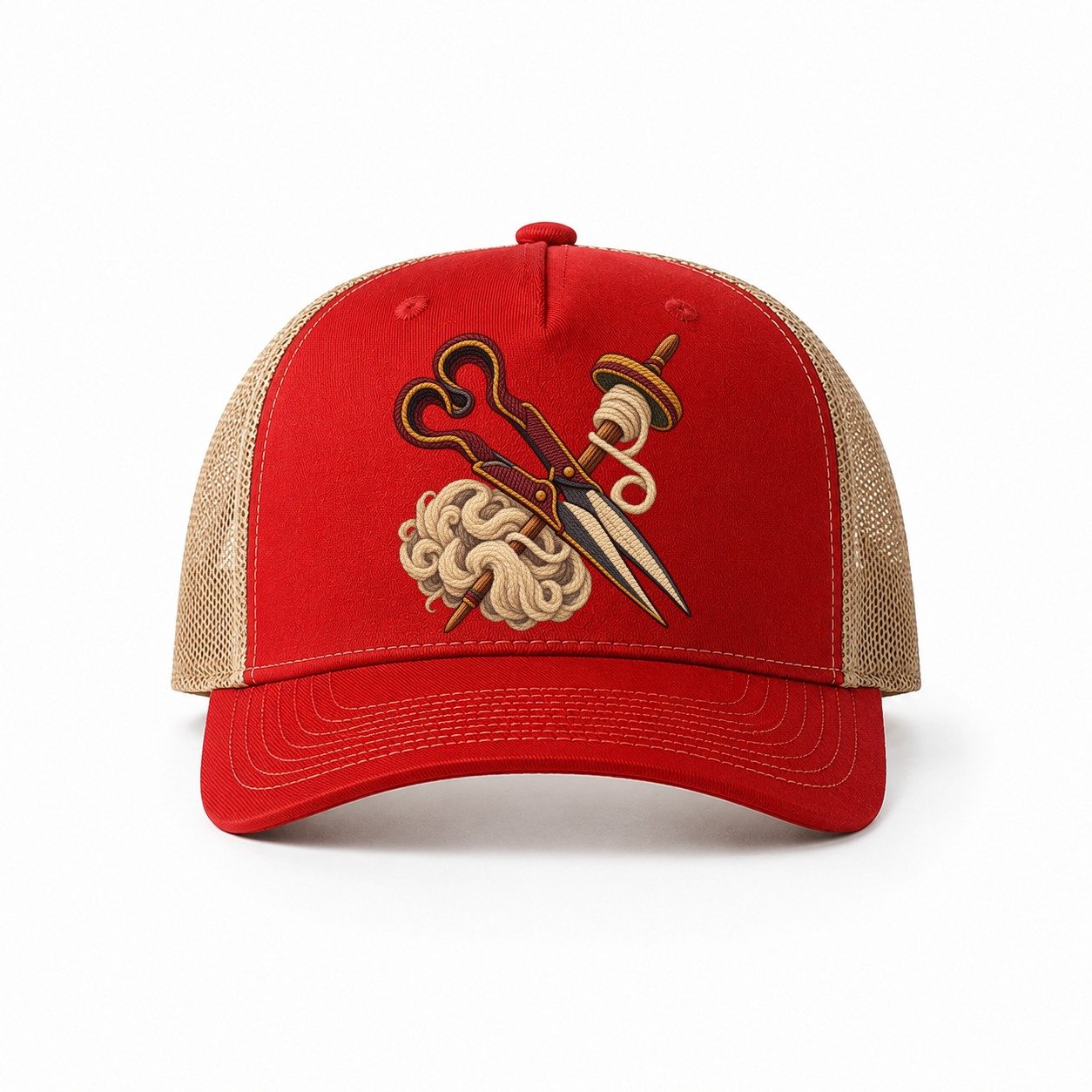 Red-Khaki — front view