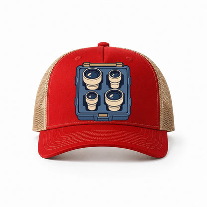 Red-Khaki — front view