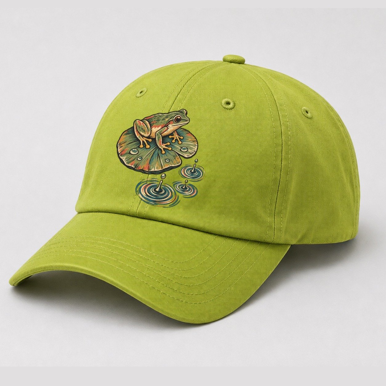 Fluorescent Green — angle view