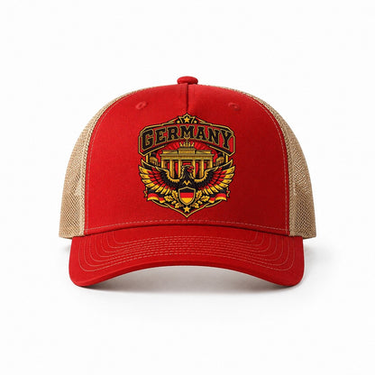 Red-Khaki — front view