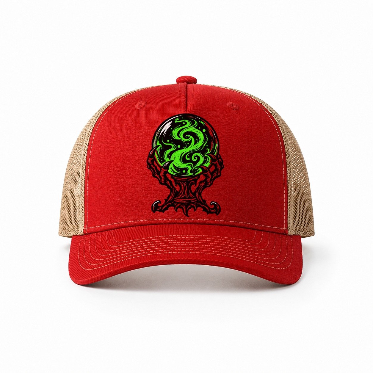 Red-Khaki — front view