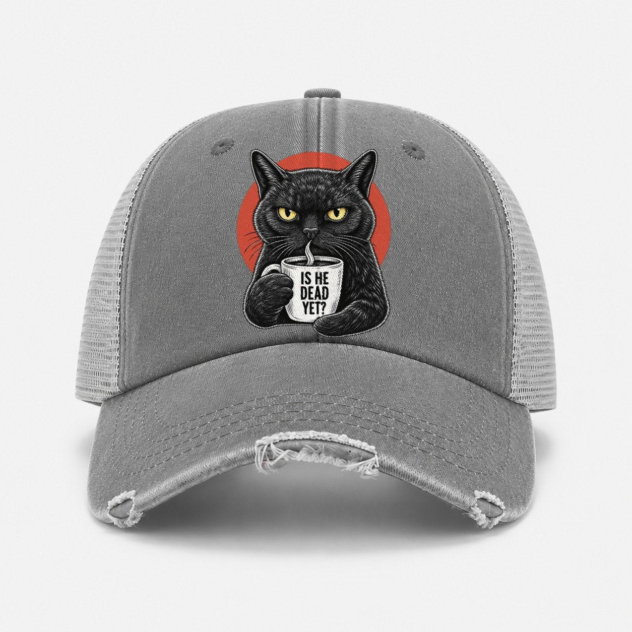 Grey — front view