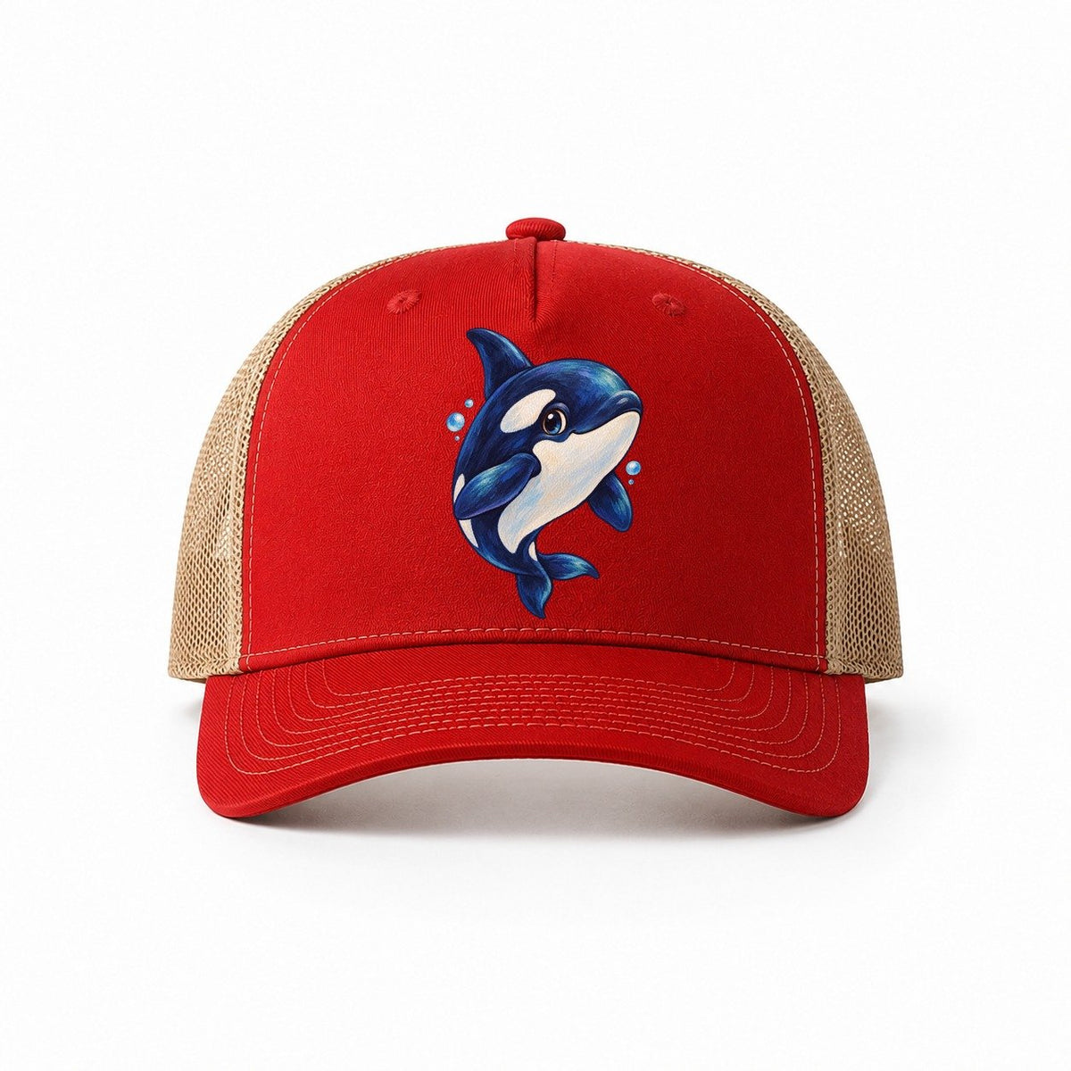 Red-Khaki — front view
