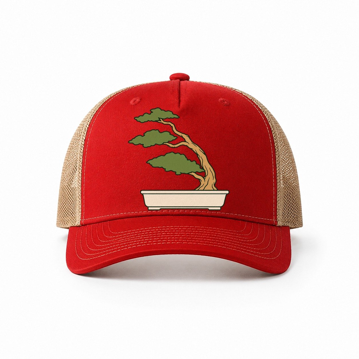 Red-Khaki — front view
